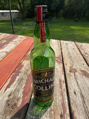 Vintage Michael Collins Irish Whiskey Bottle - The Green Bottle 750ml
