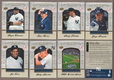 2008 Upper Deck Yankee Stadium Legacy Single Cards New York UD 08