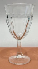 Vintage DURALEX France PICARDIE Pattern 6 3/4" WATER GOBLET Excellent!