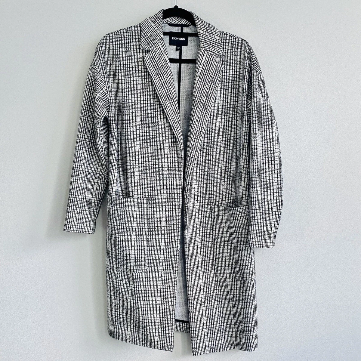 Express double weave coat discount