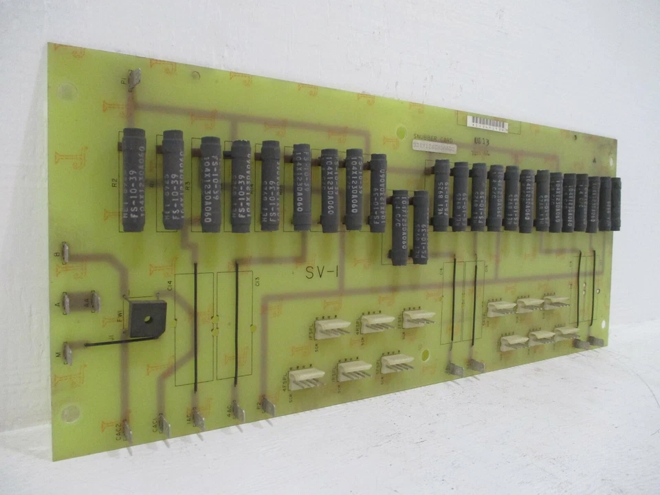 General Electric Fanuc 531X126SNDAAG2 SV-1 Snubber Card Board PLC GE PC PCB 531X - Image 3 of 4