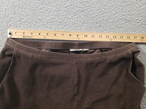 LL Bean Pants Women's XL Extra Large Brown Pull On Stretch Casual 34x30 - Picture 5 of 12