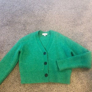 other stories green cardigan