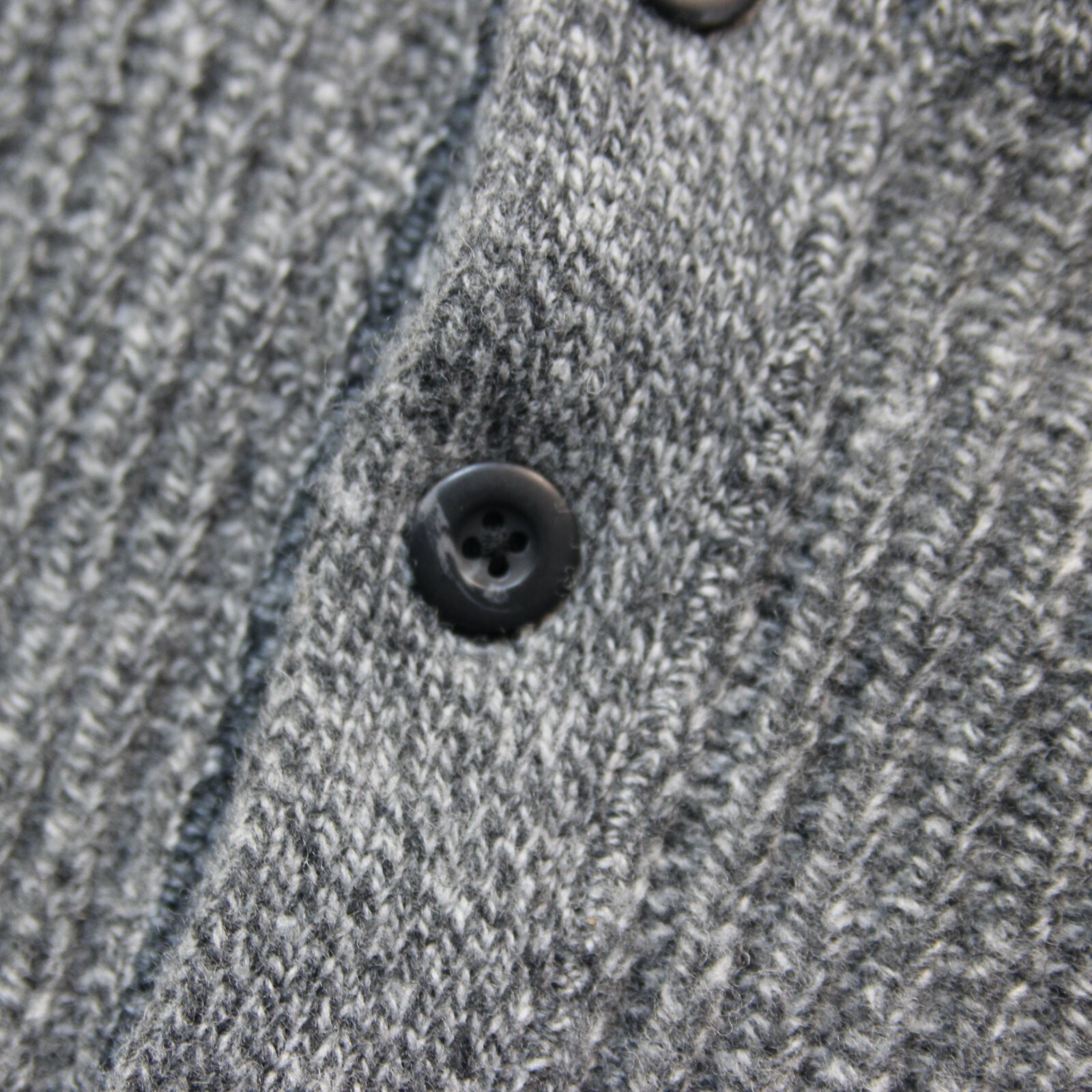 Pendleton Wool Button Henley Knit Sweater Gray Me… - image 6