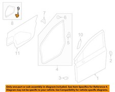 SUBARU OEM 12-23 Ascent Rear Lamps Tail Lamps-Tail Lamp Clip 909130241