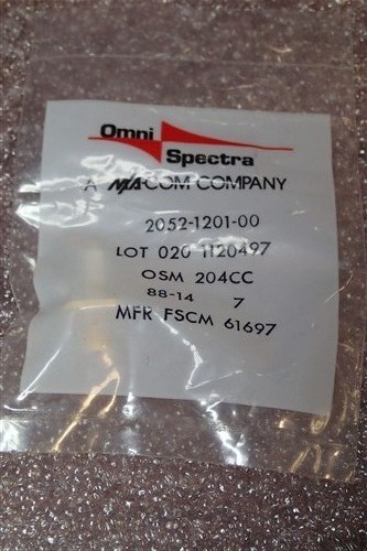 Connettore SMA Femmina Da Pannello A Saldare – Omni-Spectra 2052-0041-02, Made In China