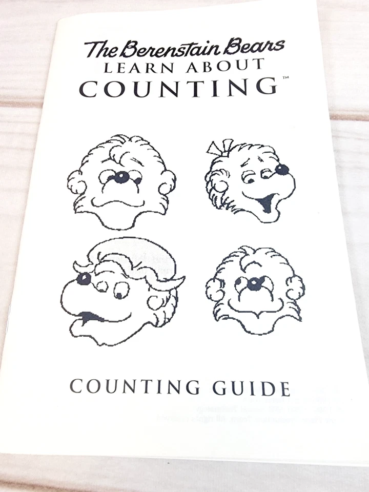 The Berenstain Bears Learn About Counting 1999 MS- DOS Floppy Disk 3.5" - Image 4 of 4
