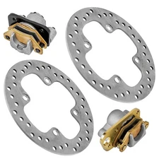 Rear Brake Caliper w/ Disc fits Yamaha Grizzly 700 YFM700F YFM700G 4X4 2012-2026