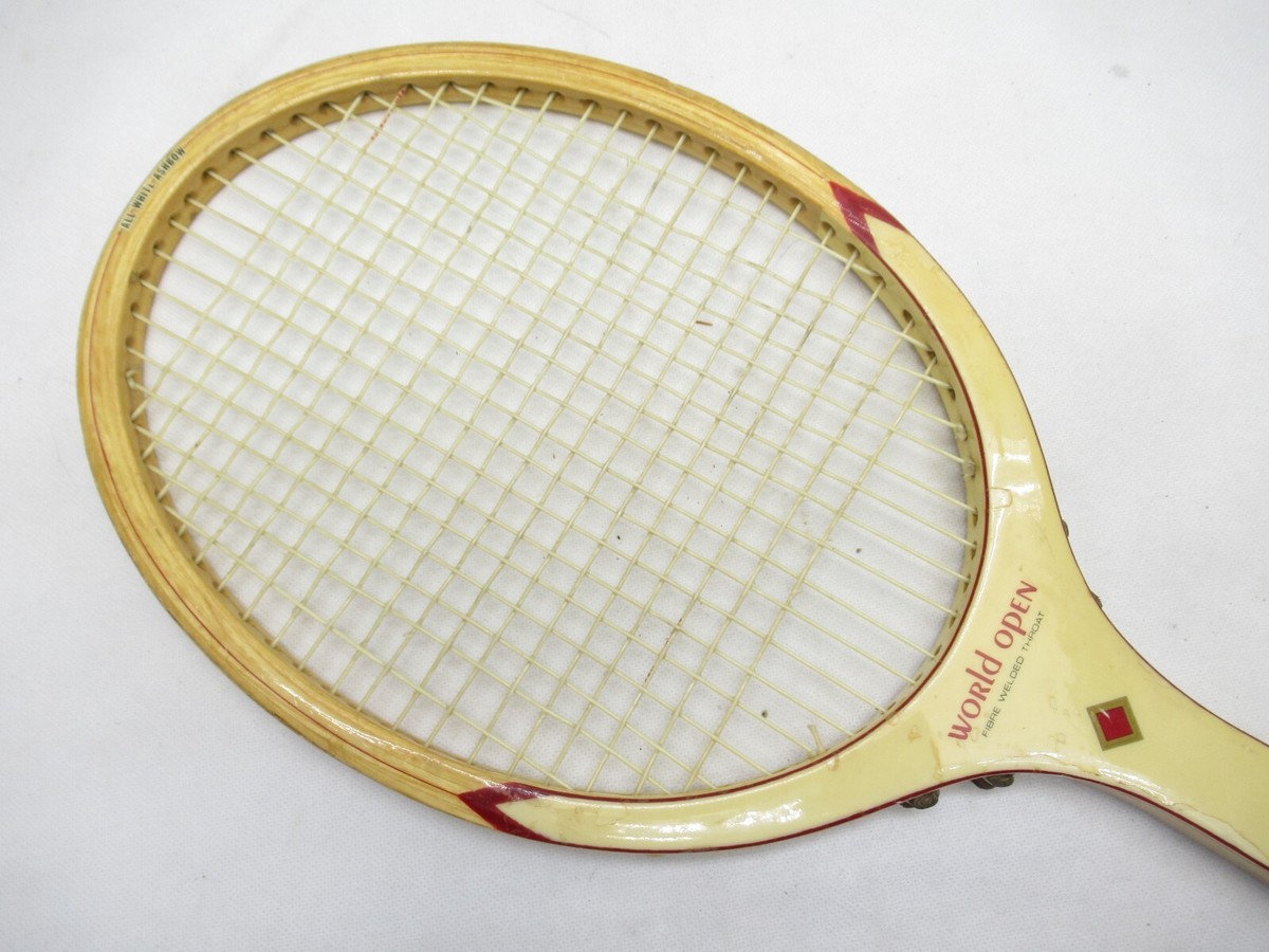 Raquette de Tennis en bois ADIDAS Florence de la Courtie - ARGUS FOOT