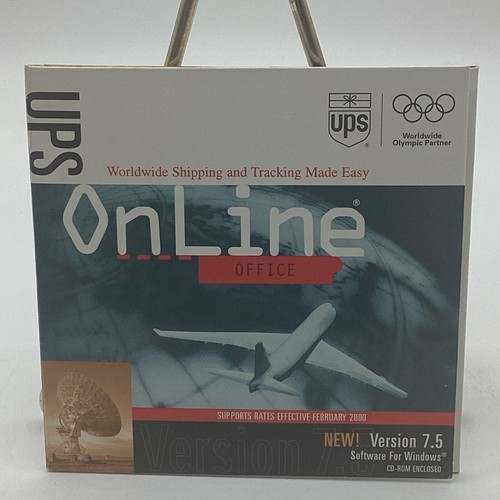 2000 USPS Online Office Version 7.5 Windows Software W/ CD-ROM Disk IBM - 第 1/4 張圖片