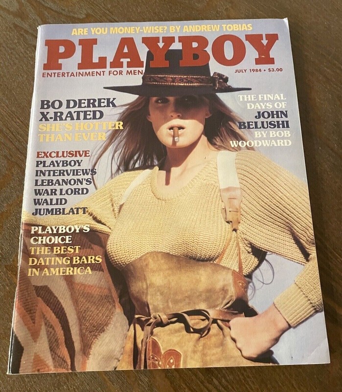 Playboy July 1984, Playmate Liz Stewart, Bo Derek 