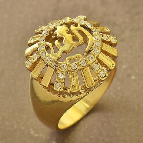 Details about Arab Style 9K Yellow Gold Filled CZ Mens Ring,size 11 F5554 - Picture 1 of 1