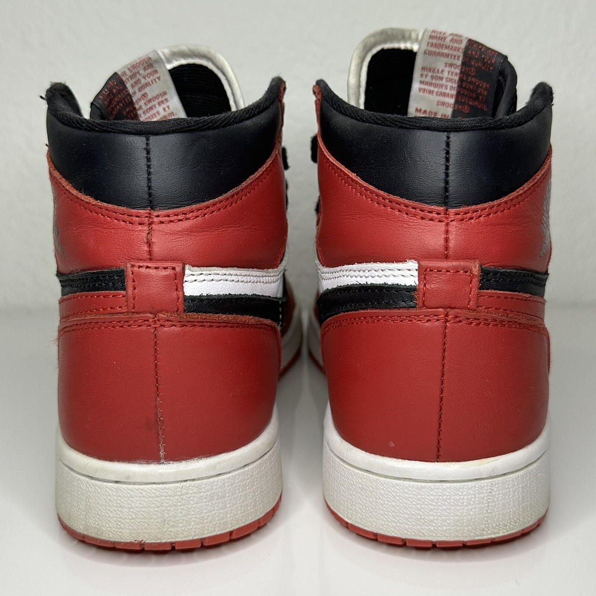 VNDS 2018 Men\'s Nike Air Jordan 1 Retro High Homage To Home Chicago Bred Sz 9.5 AIR JORDAN 1 HOMAGE TO HOME REVIEW AND ON FEET !!! - YouTube main image 2