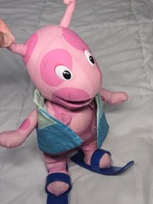 Rare Vintage Uniqua The Backyardigans Ski Plush 10  Nickelodeon Discontinued