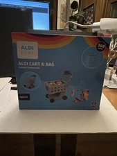 ALDI Play Cart & Bag Set 360 Pieces Toy Shopping Cart NEW