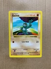 Shadowless Machop 52/102 Base Set - Common Pokemon Card - NM/Mint