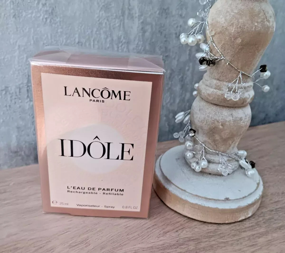 LANCOME IDOLE EAU DE PARFUM 25ML RECHARGABLE -REFILLABLE BRAND NEW & SEALED