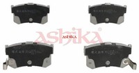 Ashika 51-05-598 Bremsbelagsatz FüR Scheibenbremse Bremsbelagsatz
