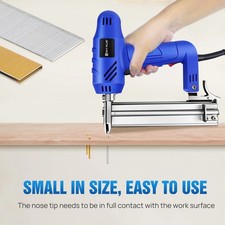 5000W Electric Staple Gun 2-in-1 Nailer Tacker for Wood Carpet Fence