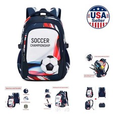 Kids Backpack With Laptop Compartment 18 Inch Waterproof School Bookbag Boys