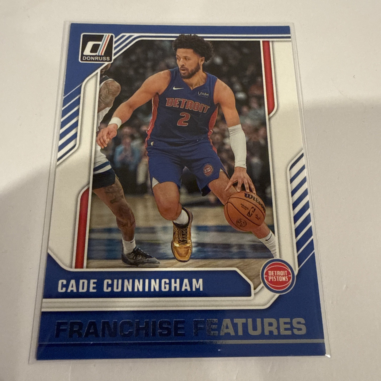 Cade Cunningham 2024-25 Panini Donruss Franchise Features Card # 22 Pistons