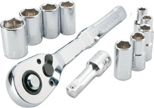Mechanics Tool Set, SAE, 1/4 Inch Drive, 11 Piece (CMMT34870)