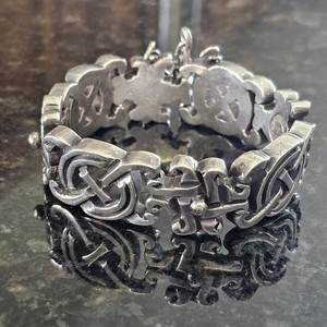 Vintage Mexican Silver Bracelet | eBay