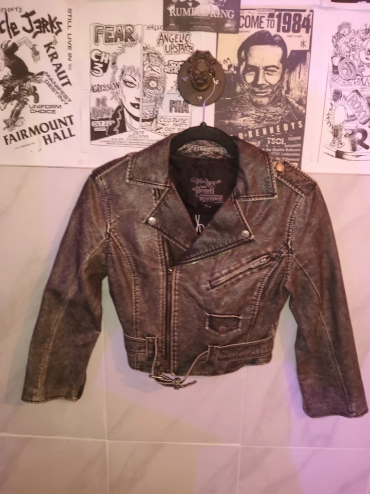 Chaqueta de moto pequeña Lip Service Foto 3 de 4