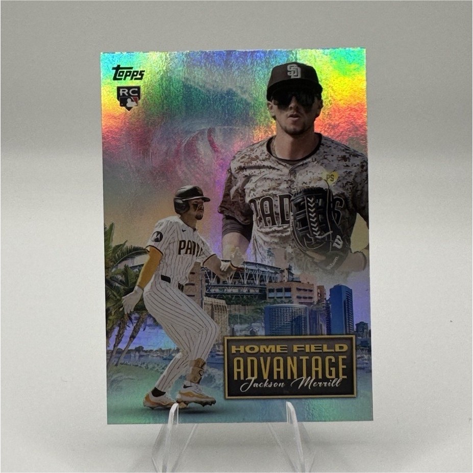 2024 Topps Update Home Field Advantage Jackson Merrill Rookie Insert Padres