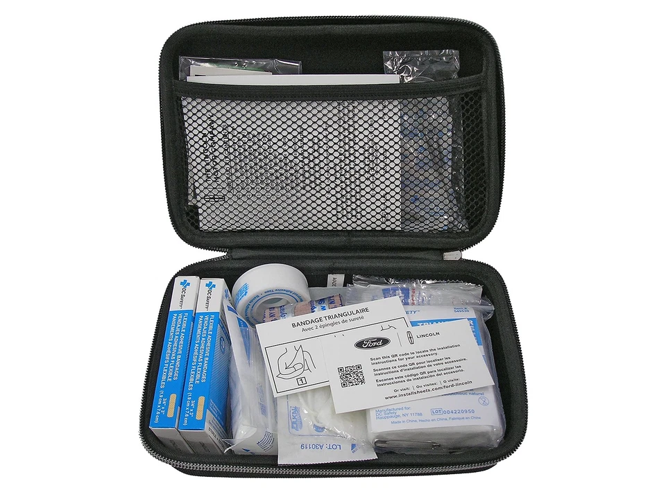 Lincoln® Emergency Safety First Aid Kit w/ Custom-Molded Case w/ Lincoln Logo - Image 3 of 4