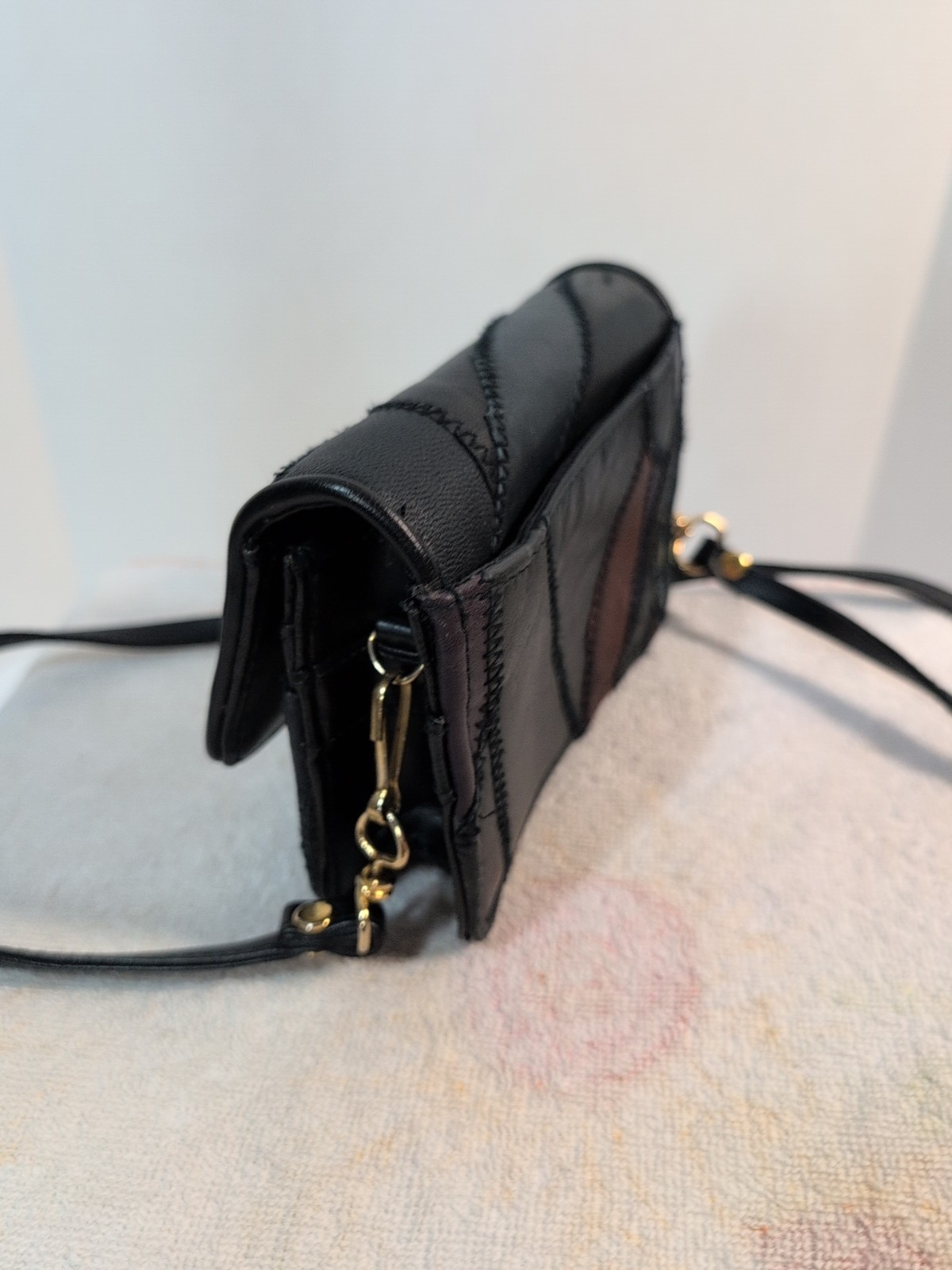 Gitano Accessories Mini Patchwork Leather Cross B… - image 14