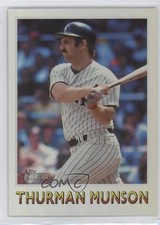 2024 Topps Heritage 1975 Baseball Sensations Platinum Foil Thurman Munson 7uo
