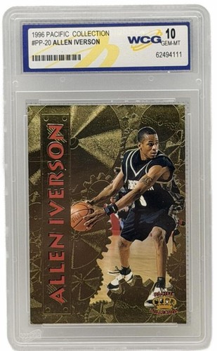 1996 Pacific Collection Allen Iverson Basketball Card #PP-20