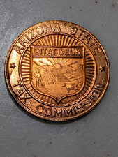 Arizona mil mill Uncirculated AZ Sales Tax Token  (1 Token-Order) Souvenir #476