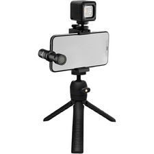 RODE Vlogger Kit for iOS Devices Includes TripodLightVideoMicAccessories LN