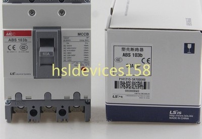 1PCS New LS Circuit Breaker ABS103b 3P 60A #cv