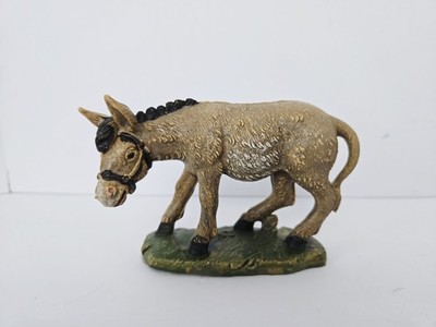 Euromarchi Nativity Figurine Donkey Made in Italy for Fontanini set Christmas