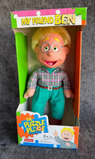 Vintage 1994 Fisher Price The Puzzle Place My Friend Ben Plush Doll NIB Box 7673