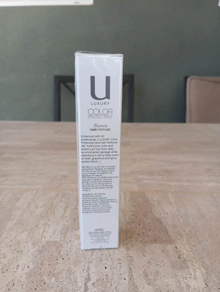 UNITE U Luxury Color Protector-Perfume para el Cabello BIANCA-1,75 OZ Foto 2 de 2