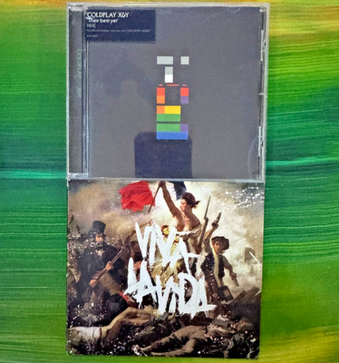 2 Cold Play Audio Music CD's: Viva La Vida or Death and All His Friends & X&Y