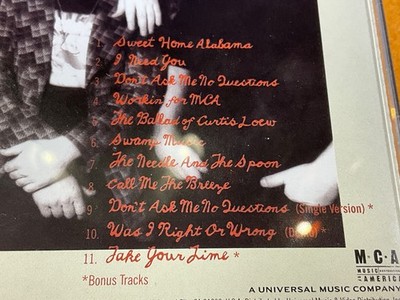 L13-88 LYNYRD SKYNYRD Second Helping - 1997 / 1974 - B001171902