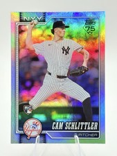 2026 Topps Series 1 - Cam Schlittler #111 Rainbow Foil Rookie Card