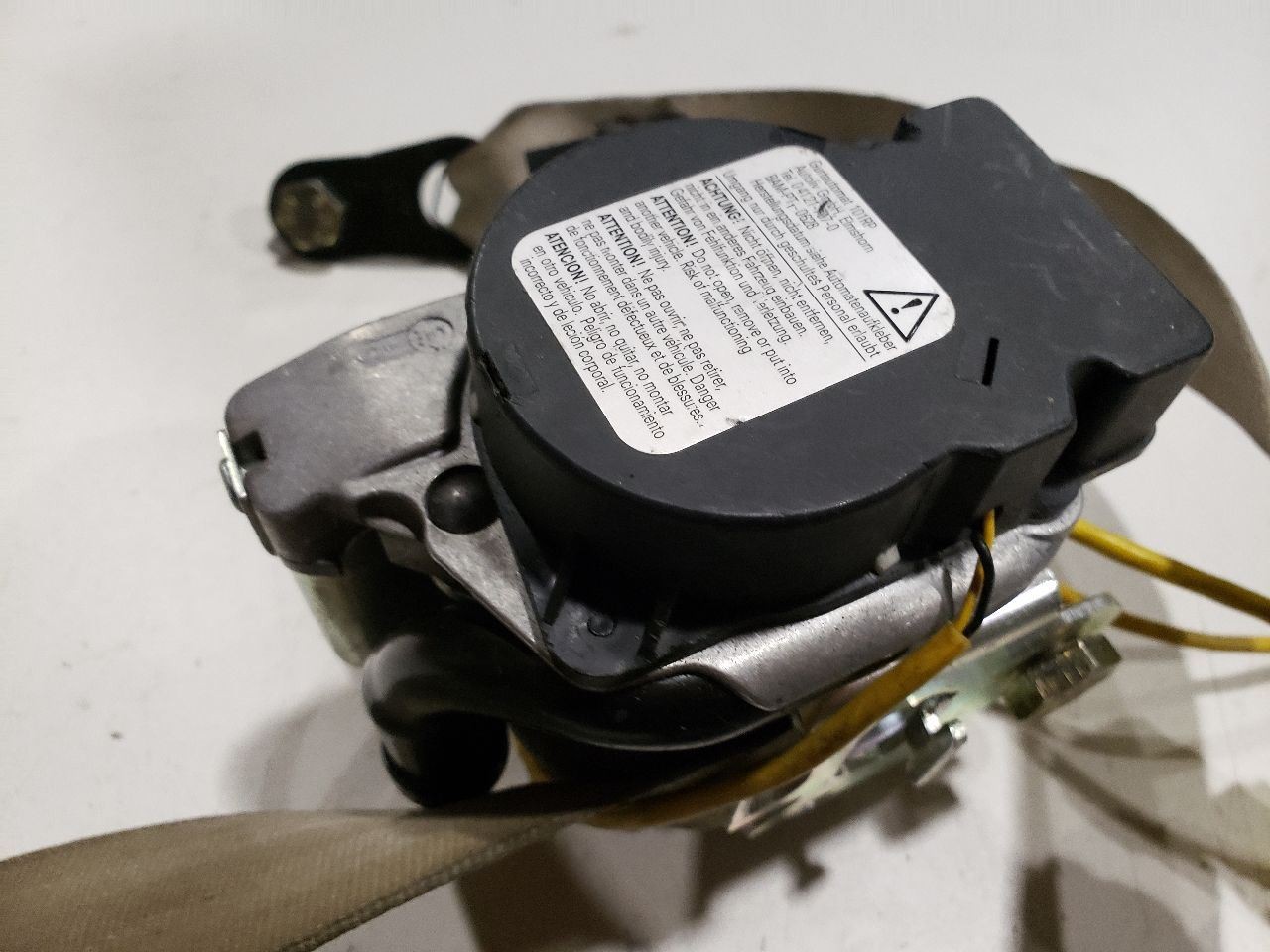 2009 Bentley Flying Spur Sedan - Left Front Seat Belt Retractor - OEM  3W5857706