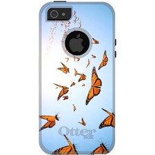 OtterBox Commuter for Apple iPhone Pick Model Flying Monarch Butterflies