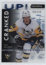 2022-23 Upper Deck Synergy Cranked Up Blue 190/249 Filip Hallander #CU-FH 1j9q