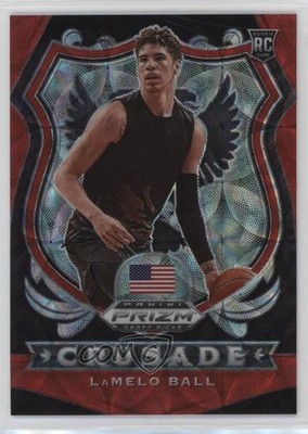 2020 Panini Prizm Draft Picks Crusade Choice Red 83/88 LaMelo Ball Rookie RC 1u6