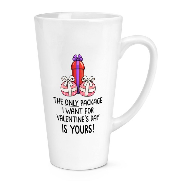 Gift Base Tasse Latte 17Oz Groß Weiß Kaffeebecher Keramik-image