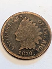 1870 INDIAN HEAD CENT - GOOD CONDITION - BETTER DATE