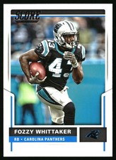 2017 Score Fozzy Whittaker #83 Carolina Panthers