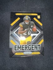 2025 Panini Prizm KALEB JOHNSON Rookie RC Emergent Insert Steelers NFL 